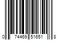 Barcode Image for UPC code 074469516518