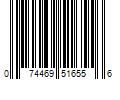 Barcode Image for UPC code 074469516556