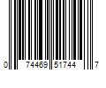 Barcode Image for UPC code 074469517447