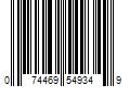 Barcode Image for UPC code 074469549349