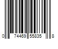 Barcode Image for UPC code 074469558358