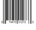 Barcode Image for UPC code 074470012733