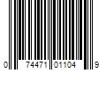 Barcode Image for UPC code 074471011049