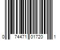 Barcode Image for UPC code 074471017201