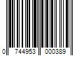 Barcode Image for UPC code 0744953000389