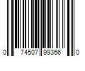 Barcode Image for UPC code 074507993660