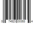 Barcode Image for UPC code 074523003534