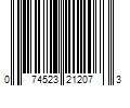 Barcode Image for UPC code 074523212073. Product Name: Everbilt 4 in. Red Polyurethane and Steel Swivel Plate Caster with Locking Brake and 250 lbs. Load Rating