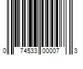 Barcode Image for UPC code 074533000073