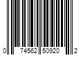 Barcode Image for UPC code 074562509202