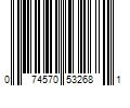 Barcode Image for UPC code 074570532681