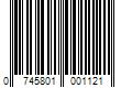 Barcode Image for UPC code 0745801001121