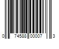 Barcode Image for UPC code 074588000073