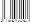 Barcode Image for UPC code 0745883800452