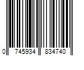 Barcode Image for UPC code 0745934834740