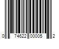 Barcode Image for UPC code 074622000052