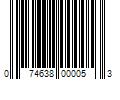 Barcode Image for UPC code 074638000053