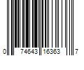 Barcode Image for UPC code 074643163637