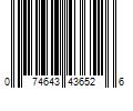 Barcode Image for UPC code 074643436526