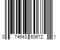 Barcode Image for UPC code 074643606721