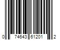 Barcode Image for UPC code 074643612012