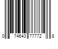 Barcode Image for UPC code 074643777728