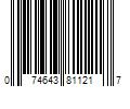 Barcode Image for UPC code 074643811217