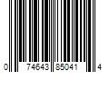 Barcode Image for UPC code 074643850414