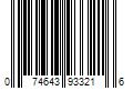 Barcode Image for UPC code 074643933216