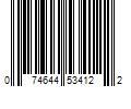 Barcode Image for UPC code 074644534122