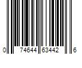 Barcode Image for UPC code 074644634426