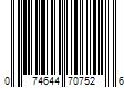 Barcode Image for UPC code 074644707526