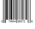 Barcode Image for UPC code 074644860726