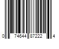 Barcode Image for UPC code 074644872224