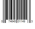 Barcode Image for UPC code 074645011493