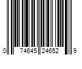 Barcode Image for UPC code 074645246529