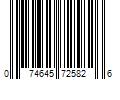 Barcode Image for UPC code 074645725826