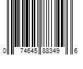 Barcode Image for UPC code 074645883496