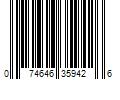 Barcode Image for UPC code 074646359426