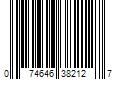 Barcode Image for UPC code 074646382127