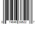 Barcode Image for UPC code 074646385227