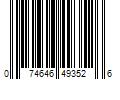 Barcode Image for UPC code 074646493526