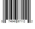 Barcode Image for UPC code 074646671122