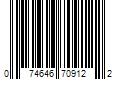 Barcode Image for UPC code 074646709122