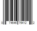 Barcode Image for UPC code 074646754122