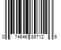 Barcode Image for UPC code 074646897126