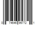 Barcode Image for UPC code 074646957721