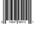 Barcode Image for UPC code 074647954101