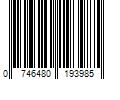 Barcode Image for UPC code 0746480193985