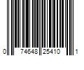 Barcode Image for UPC code 074648254101